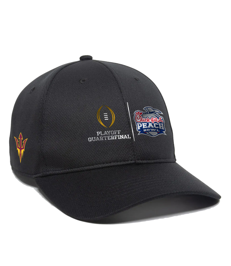 2025 ChickfilA Peach Bowl Arizona State Black Cap Peach Bowl Merch