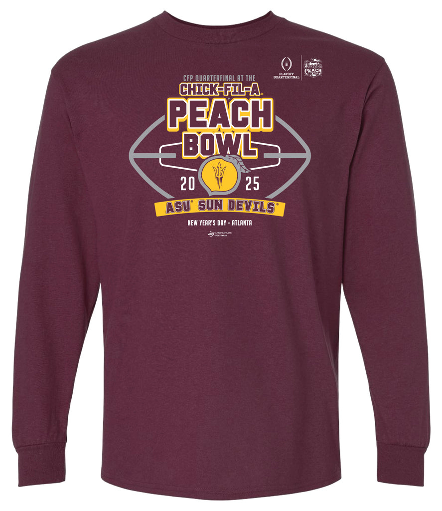 2025 Chick-fil-A Peach Bowl Arizona State Long Sleeve T