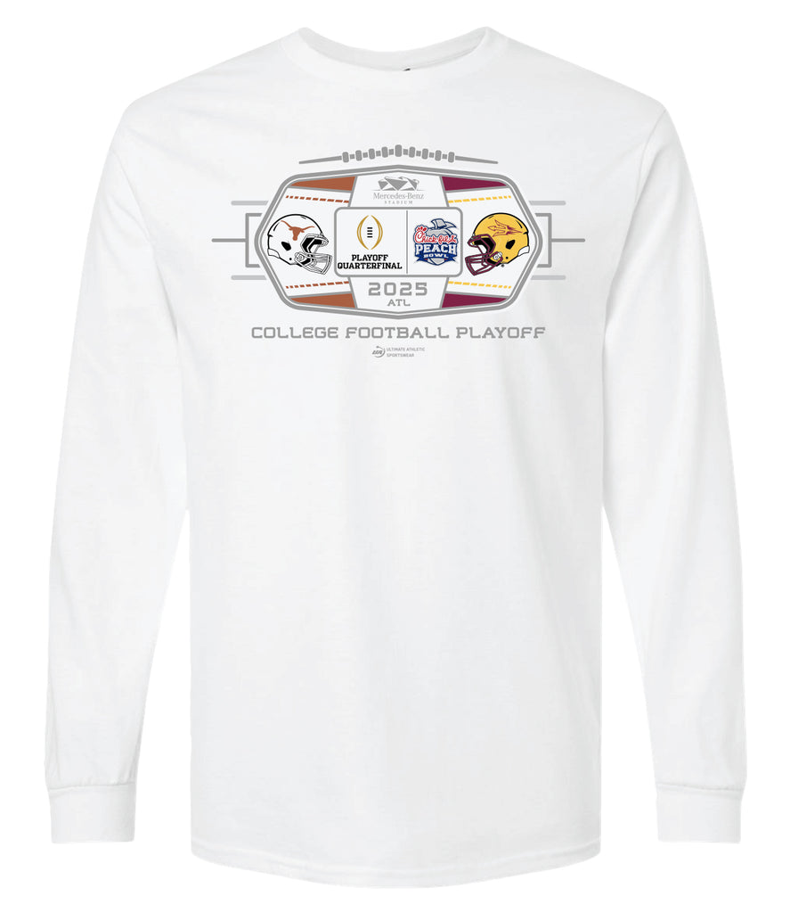 2025 Chick-fil-A Peach Bowl 2-Team Long Sleeve T