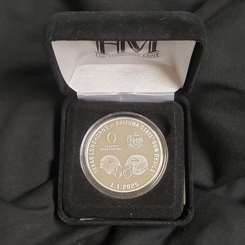 2025 Chick-fil-A Peach Bowl 39mm Game Coin