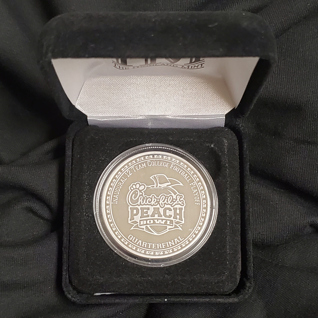 2025 Chick-fil-A Peach Bowl 39mm Game Coin